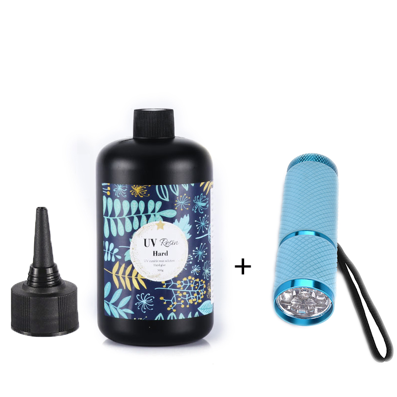 Epoxy Uv Resin Kit - 10-500g Colla per resina epossidica UV
