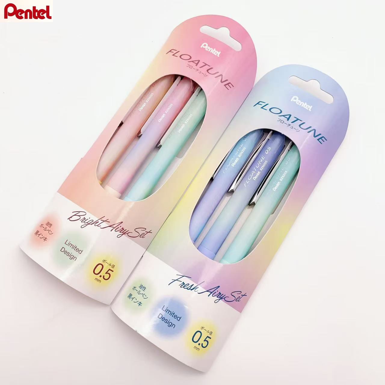Pentel Pen Sign Pen - 1/3 pezzi pentel FLOATUNE penna gel,