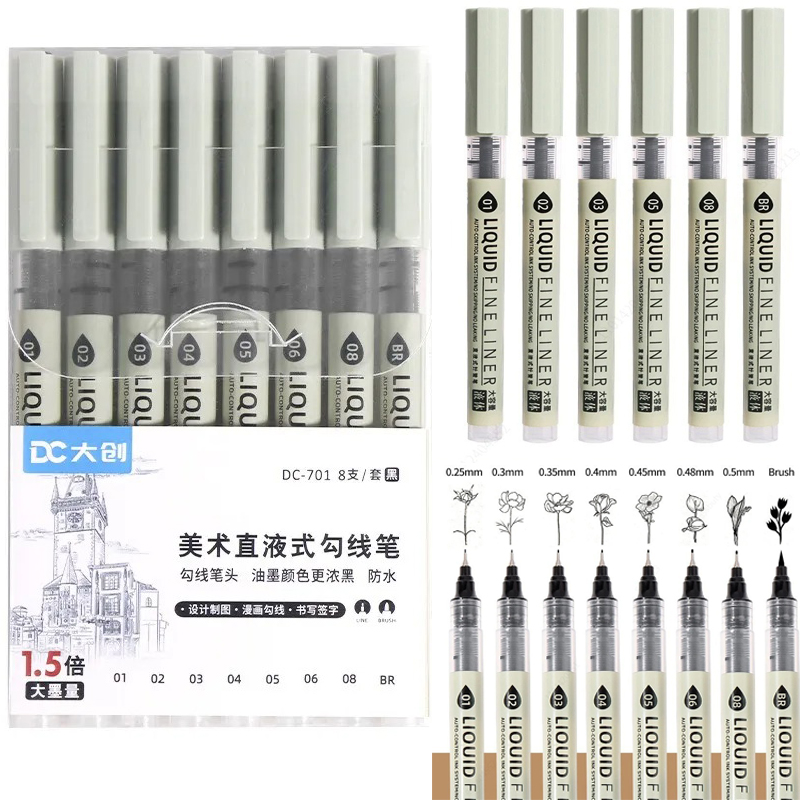 Set di 12 Pennarelli Neri a Pu - Copic Marker Sketch recensione e prezzo