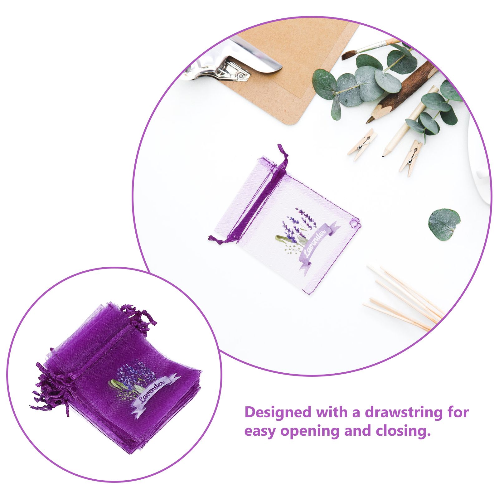 20 pezzi bustine di lavanda vu - Dried Flower Bulk recensione e prezzo