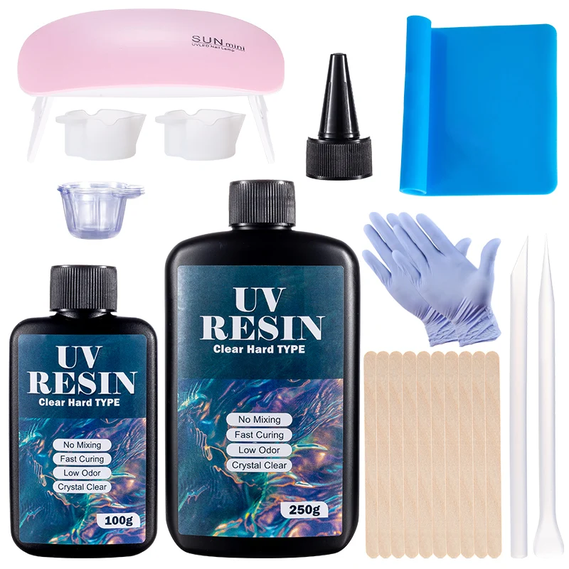 Kit di colla dura in resina UV - Epoxy Uv Resin Kit recensione e prezzo