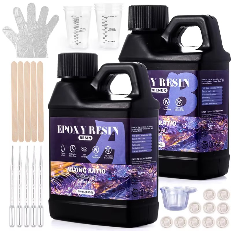 Kit in resina epossidica 1:1 E - Epoxy Uv Resin Kit recensione e prezzo