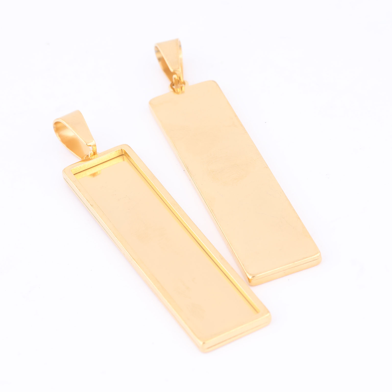 5 pezzi in acciaio inossidabil - Bezels Set Pendant recensione e prezzo