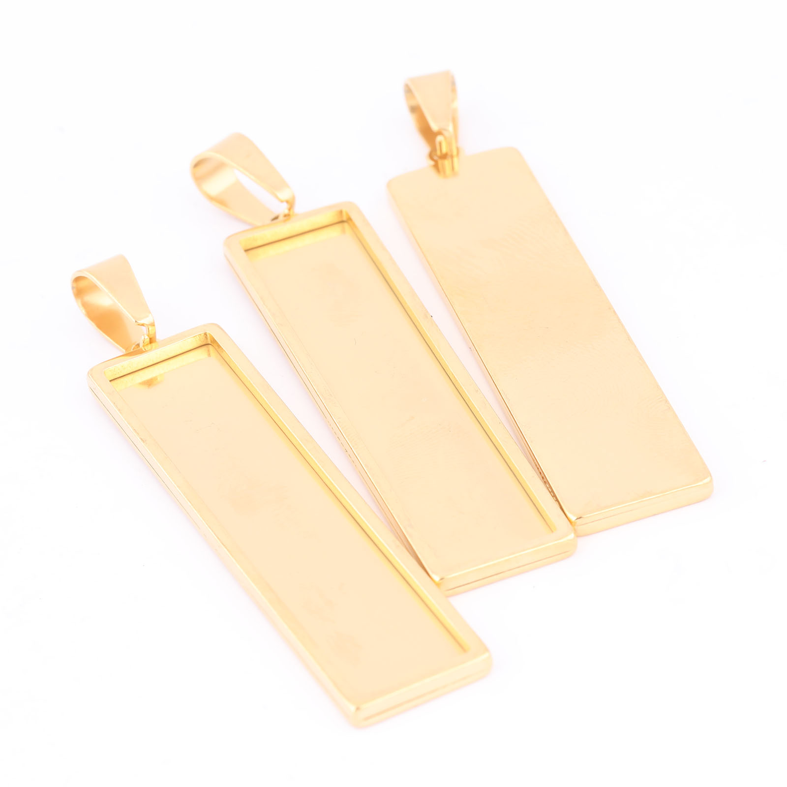 5 pezzi in acciaio inossidabil - Bezels Set Pendant recensione e prezzo