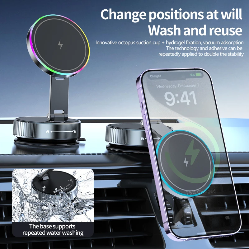 Caricatore Wireless per Auto 1 - Vacuum Chamber Small recensione e prezzo