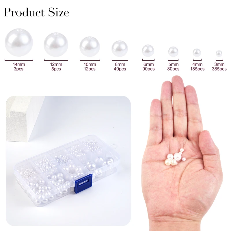 800 pezzi di perle artificiali - Resin Crafts recensione e prezzo