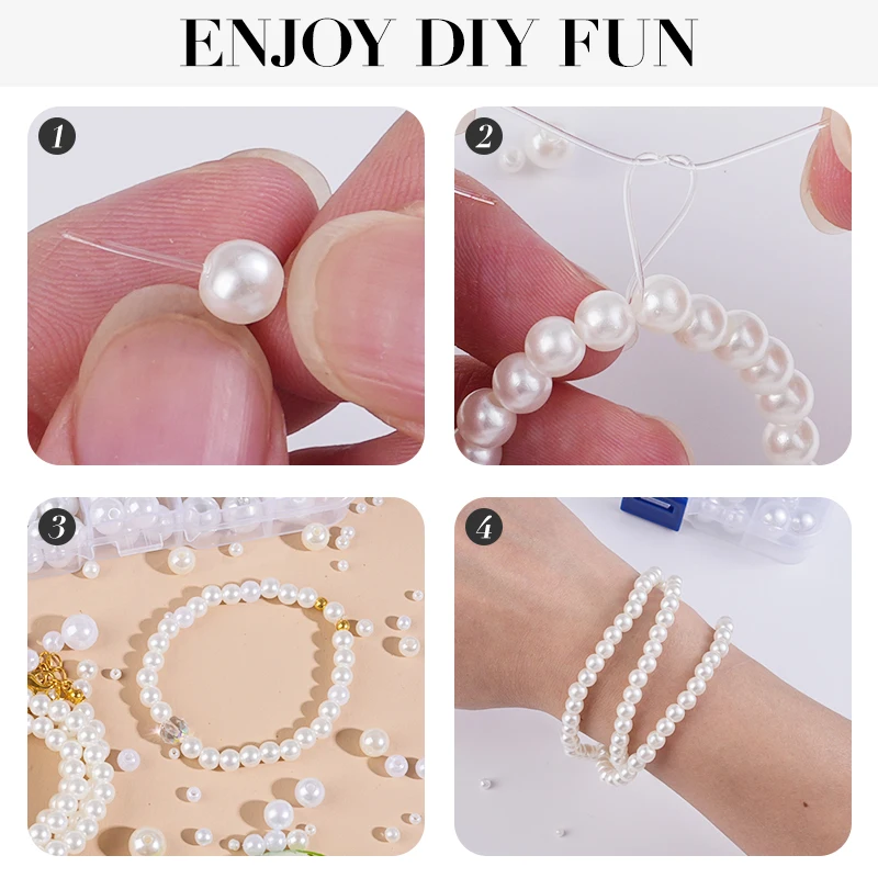 800 pezzi di perle artificiali - Resin Crafts recensione e prezzo