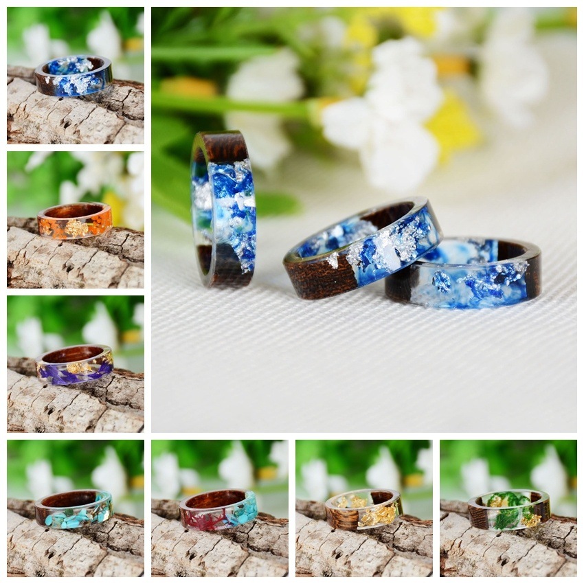 Anello creativo in resina di l - Dried Flower Bulk recensione e prezzo